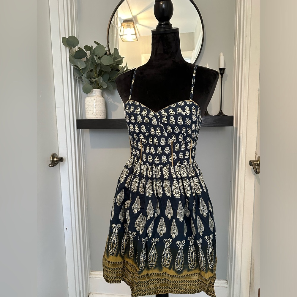 Band of gypsies, spaghetti, strap sundress